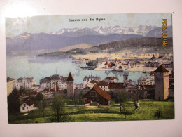 LUZERN UND DIE ALPEN , 19-5 - Lucerne