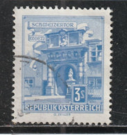 AUTRICHE 1387 // YVERT 958 // 1962-70 - Used Stamps