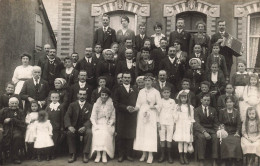 CARTE PHOTO - Mariage Berthe Bonnouvrier - André Petit Garçon D'honneur - Blanche - Carte Postale Ancienne - Photographs