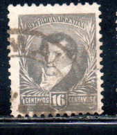 ARGENTINA 1892 1895 BELGRANO 16c USED USADO OBLITERE' - Usati