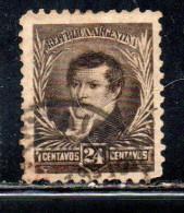 ARGENTINA 1892 1895 BELGRANO 24c USED USADO OBLITERE' - Gebraucht