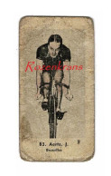 Chromo Belgisch Wielrenner Coureur Cycliste Belge Cycling Jean Aerts (⁰ Laken ⴕ Brugge ?) Wereldkampioen 1935 - Ciclismo