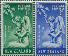 New Zealand 1949 SG698-699 Nurse And Child Health Set MNH - Altri & Non Classificati