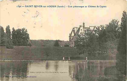40 - Saint Sever Sur Adour - Coin Pittoresque Au Château De Captan - Animée - Oblitération Ronde De 1911 - Correspondanc - Saint Sever