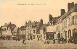 62 - Montreuil Sur Mer - La Grande Place - Animé - Carte Vierge - CPA - Voir Scans Recto-Verso - Montreuil