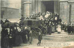 62 - Boulogne Sur Mer - Une Noce à L'Eglise St Pierre - Quartier Des Marins - Animé - Carte Vierge Abimé Sur Le Bas - CP - Boulogne Sur Mer