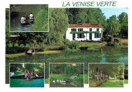 79 - Le Marais Poitevin - Venise Verte - Multivues - Flamme Postale De La Tranche Sur Mer - CPM - Voir Scans Recto-Verso - Autres & Non Classés