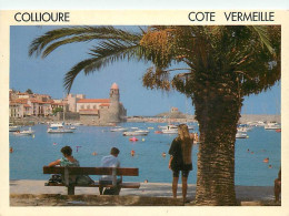 66 - Collioure - L'église Notre Dame Des Anges Depuis Le Port D'Avall - CPM - Voir Scans Recto-Verso - Collioure