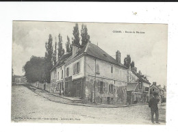 95 Chars Route De Marines  Imp Seyas Cliché Godefroy  écrite 1928 TBE - Chars