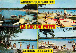 18 - Argent Sur Sauldre - Cerdon Du Loiret - Le Lac Du Puits - Multivues - Scènes De Plage - CPM - Voir Scans Recto-Vers - Argent-sur-Sauldre