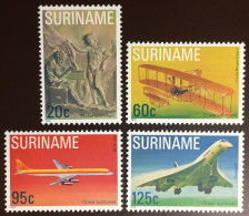 Surinam Suriname 1978 History Of Aviation Aircraft MNH - Surinam