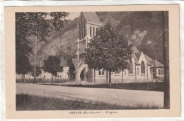 CPA :  14 X 9  -  CHEDDE  -  L'Eglise - Sonstige & Ohne Zuordnung