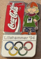 JEUX OLYMPIQUES - OLYMPICS GAMES - LILLEHAMMER '94 - COCA COLA - CANETTE - ANNEAUX OLYMPIQUES - EGF - (20) - Jeux Olympiques