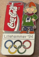 JEUX OLYMPIQUES - OLYMPICS GAMES - LILLEHAMMER '94 - COCA COLA - CANETTE - ANNEAUX OLYMPIQUES - EGF - (20) - Giochi Olimpici