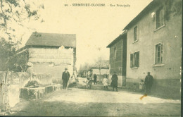 CPA CP Sermérieu Olouise Rue Principale Berlioz épicier Olouise 38 Isère - Sonstige & Ohne Zuordnung