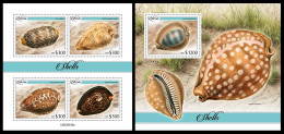Liberia  2023 Shells. (436) OFFICIAL ISSUE - Coquillages