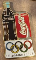 JEUX OLYMPIQUES - OLYMPICS GAMES - LILLEHAMMER '94 - COCA COLA - BOUTEILLE - CANETTE - ANNEAUX OLYMPIQUES - EGF - (20) - Giochi Olimpici