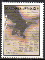 MALDIVES - 1v - MNH - Rapaces - Aigles - Eagles - Adler - Eagle - Aguilas - Raptors - Birds - Vögel - Independence - Águilas & Aves De Presa