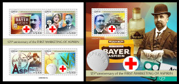 Liberia  2023 125th Anniversary Of The First Marketing Of Aspirin. (431) OFFICIAL ISSUE - Autres & Non Classés