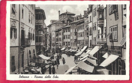 BOLZANO - PIAZZZA DELLE ERBE- ANIMATA - FORMATO PICCOLO - EDIZ. CECAMI 1936 -  NUOVA - Bolzano (Bozen)