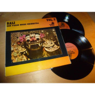 BALI - DEN PASAR MUSIC ORCHESTRA Volume 3 - GAMELAN INDONESIE - MONKEY Records 2Lp France - World Music