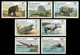 Nicaragua 1987 "Prehistoric Animals" - Prehistorics