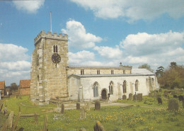 Postcard Church Of Saint Andrew Aldborough North Yorkshire My Ref B26422 - Autres & Non Classés