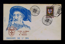 Sp10437 ESTADO DA INDIA 1960 Stamp's Day GOA Infante D.Henrique Discoveries Explorateurs Brasons Portugal - Exploradores