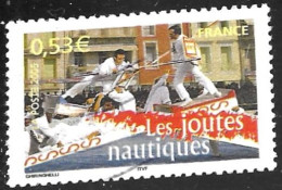 TIMBRE N° 3767   -  LES JOUETS NAUTIQUES  -  OBLITERE  -  2005 - Used Stamps