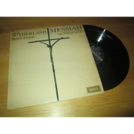 JOAN SUTHERLAND / GRACE BUMBRY / SIR ADRIAN BOULT Messiah HANDEL  - DECCA SXL 6010 UK Lp 1962 - Classique