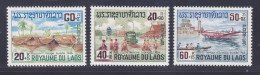 LAOS N°  146 à 148 ** MNH Neufs Sans Charnière, TB (D7560) Au Profit Des Inondés - 1967 - Laos