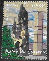 TIMBRE N° 3811   -   EGLISE DU SOUVENIR  -  OBLITERE  -  2005 - Usados