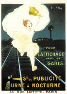 CPSM Illustration-Vieilles Affiches-Sté De Publicité Diurne Et Nocturne-Jean D'Ylen     L2797 - Altri & Non Classificati