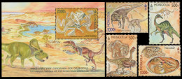 Mongolia 2022 "The Unique Discoveries Of The Mongolian Dinosaurs", Prehistoric Animals, Dinosaur - Prehistóricos