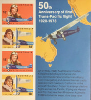 Australia 1978 Early Aviators Minisheet MNH - Mint Stamps