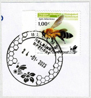 Finnland / Finland 2023, Sonderstempel BeePost Helsinki, Bienen / Abeilles / Bees, Privatpost - Api