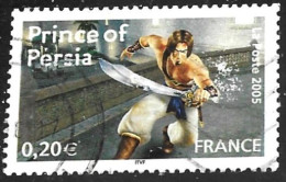 TIMBRE N° 3844   -   PRINCE OF PERSIA -  OBLITERE  -  2005 - Gebraucht