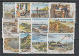 TAAF 1999 Timbres Issus Du Carnet De Voyage 248-259, 12 Val ** MNH - Ungebraucht