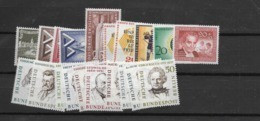 1957 MNH Berlin, Year Collection, Postfris** - Unused Stamps