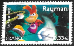 TIMBRE N° 3849   -   RAYMAN -  OBLITERE  -  2005 - Usados