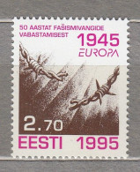 ESTONIA 1995 Europa CEPT WWII MNH(**) Mi 254 # Est295 - Guerre Mondiale (Seconde)