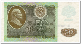 RUSIA,50 RUBLES,1992,P.247,XF+ - Rusland