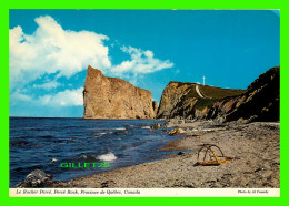 PERCÉ, QUÉBEC - LE ROCHER PERCÉ - ALEX WILSON PUB. - CIRCULÉE EN 1974 - - Percé