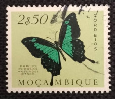 MOZPO0399UB - Mozambique Butterflies  - 2$50 Used Stamp - Mozambique - 1953 - Mosambik