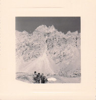 ALPES AIGUILLE DE CHAMBEYRON 3400m 1954   ALPINISME  PHOTO ORIGINALE  8 X 8 CM - Orte