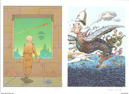 CAZA SOLE : Exlibris HOMMAGE à MOEBIUS - Illustratoren A - C