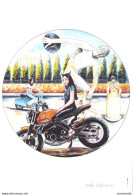 DEPINAY : Exlibris MOTO Pour Tonnerre De Bulles (s) - Illustratori D - F