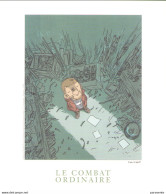 LARCENET : Exlibris PLANETE BD Pour COMBAT ORDINAIRE - Künstler J - L