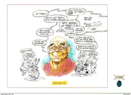 GOTLIB : Exlibris ALIEN Pour TIBET - Künstler G - I