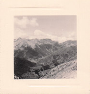 ALPES FOUILLOUX VU DU LAC PREMIER 2640m   ALPINISME  PHOTO ORIGINALE  8 X 8 CM - Lieux